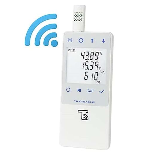 Digi-Sense AO-18000-33 Barometric Temperature Humidity Data Logger with Traceable Wireless Capability - Image 2