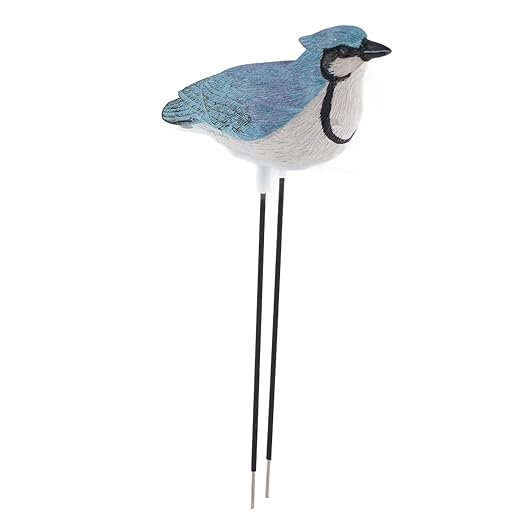 Watering Alarm Bird Plant Soil Tester, Hygrometer Sensor Gardening Tool, for Planter Water Remind Warining Alert(Battery Included)(Blue) by GOWENIC