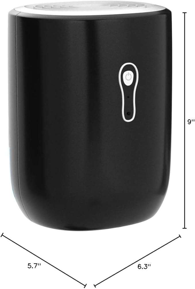 Dehumidifiers for Home 27oz(800ml) Small Auto Shut off Dehumidifiers with Drain Hose,Portable Ultra Quiet Mini Dehumidifier Effective for Bathroom, Basement, Garage, RV, Gun Safe, Closet - Image 8