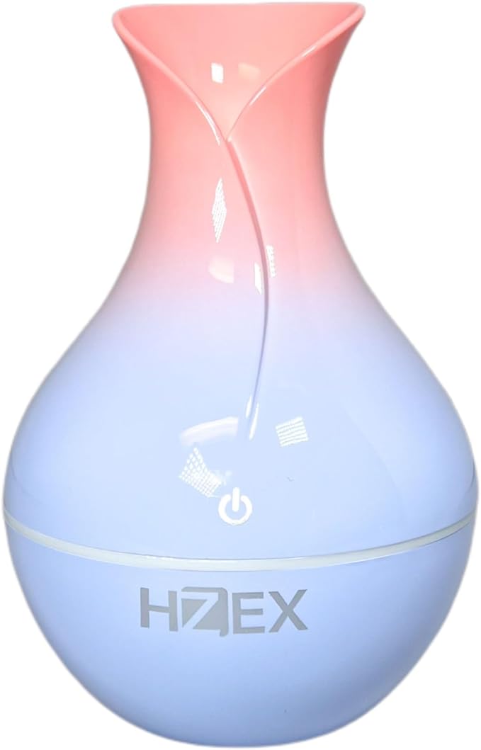 Spiral Essential Oil Diffuser with 7 Color Changing Lights and 5V USB Cable for Home Office, 130ml Mist Humidifier Silent Aroma Diffusers, Variant Colors (Twist) - Image 2
