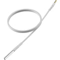 External Flat Temperature Sensor Probe – Waterproof, Wide Range (-40°F to 248°F), 3.2ft Length for Aquarium,Greenhouse, Farm, Freezer & Industrial Use, Only for FALA IOT Detector, 1 Meters by FALAIOT