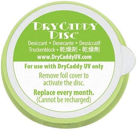 DryCaddy UV Disc - 6 Pack | Replacement Desiccant Refill Discs for DryCaddy UV from the makers of Dry & Store | Hearing Devices Dehumidifier - Image 3
