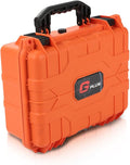 G-PLUS Graded Card Storage Box Compatible with BGS PSA SGC FGS Weatherproof Graded Trading Cards Box (Large, Orange) by G-PLUS