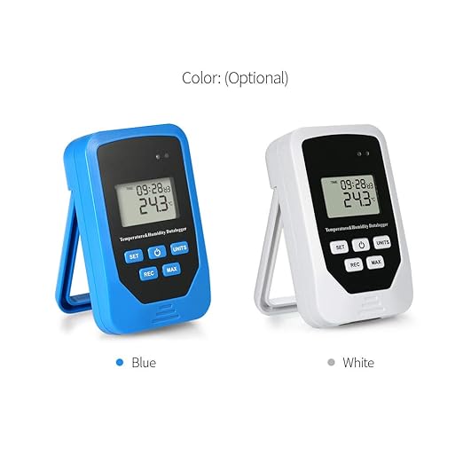 Mini USB Humidity Temperature Data Logger RH Temp Datalogger Recorder Humiture Recording Meter with Heat Index and Dew Test 80,000 Record acity - Image 8