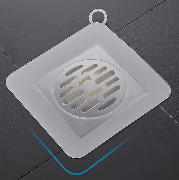 Silicone Tub Stopper Floor Drain Cover, 2 Pieces Sewer Anti-Odor Mat Deodorizing Drain Plugs for Kitchen, Bathroom and Laundry(6 x 6inch) - Image 7