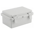 Sunnyglade ABS Plastic Dustproof Waterproof IP65 Junction Box Universal Durable Electrical Project Enclosure with Lock (3.9"x5.9"x2.8") by Sunnyglade