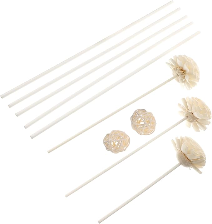 Diffuser Sticks Natural Reeds for Home Fragrance Relaxation for Spa Bathroom and Meditation by levemolo
