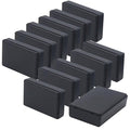 Zulkit 12Pcs Project Boxes ABS Plastic Electrical Project Case Power Junction Box Black 3.15 x 1.97 x 0.83 inch (80 x 50 x 21 mm) by Zulkit