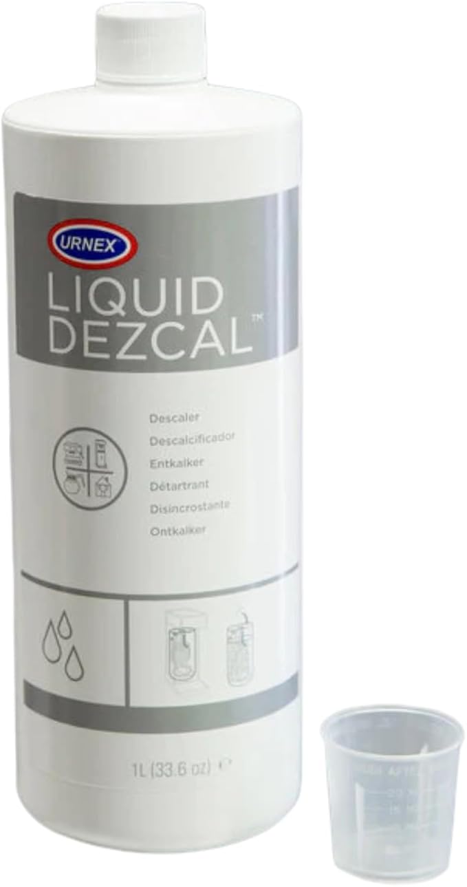 Urnex Liquid Dezcal Activated Descaling Solution - 33.6 Ounce (8 Uses) - For Use With Keurig 1.0/2.0, Home Coffee and Espresso Machines, Kettles, Garment Steamers - Image 2