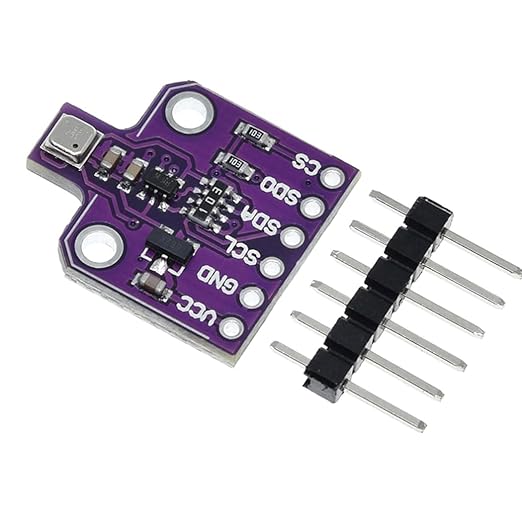 HiLetgo BME680 Digital Temperature Humidity Sensor Module(Temperature/Humidity/Pressure/VOC Gas) 4 in 1 Sensor High Precision Environmental Monitoring Sensor with SPI IIC DC 5V - Image 3