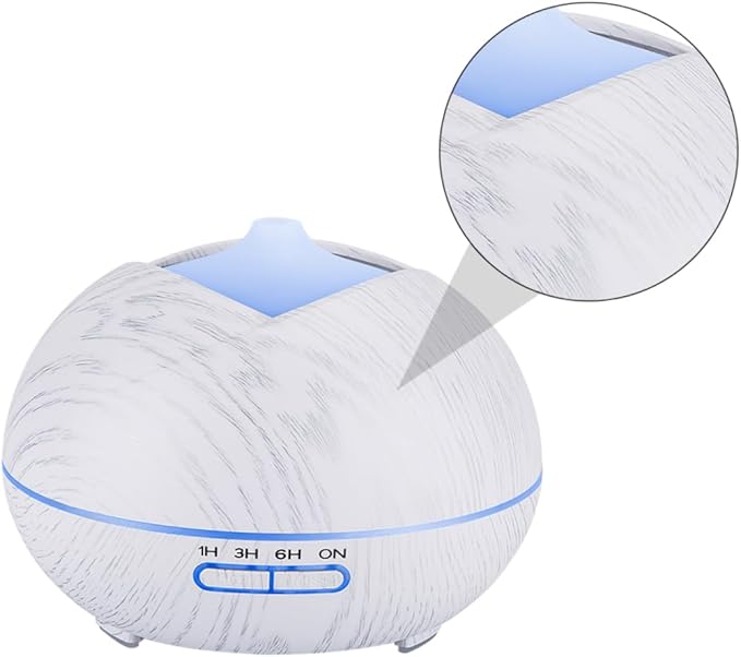 Essential Oil Diffuser Humidifier with Remote Control Soothing Led Light Colors for Yoga Spa and Home Use Aromatherapy Diffuser for Relaxation and Wellness - Image 7
