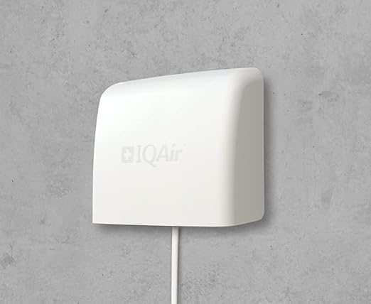 AirVisual Outdoor – Outdoor Air Quality Monitor, Detects PM1, PM2.5, PM10, Optional CO2, Temperature, Humidity, Pressure, Modular Sensor Design, Wi-Fi, LAN, German Made - Image 8