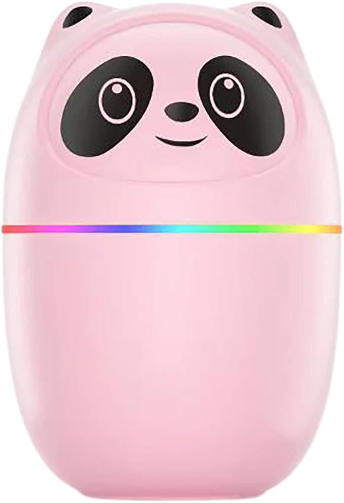 Humidifiers for Bedroom,250ml Easy To Fill and Clean,Quiet Ultrasonic Mini Humidifier with 2 Mist Modes and Color Nightlight,Auto Shut-Off Air Humidifier for Nursery Plants Indoor Home by Unknown