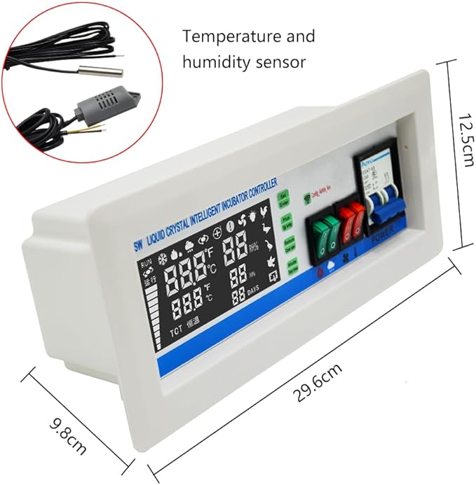 XM-18SW New Version Intelligent Incubator Controller WiFi Remote Intelligent Temperature and Humidity App System Egg Incubator - Image 6