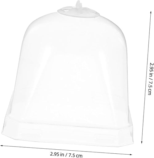 10pcs Transparent Greenhouse Dome Covers for Plants Humidity Control Cloche for Succulents Durable Reusable Plastic Garden Protectors for Use - Image 2