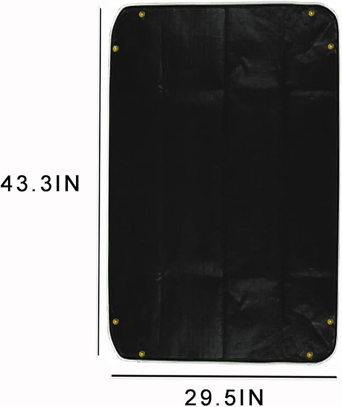 BIUWING 2 PCS Large Repotting Mat for Plant Transplanting and Mess Control, 43" X 29" Thickened Foldable Waterproof Plant Potting Tray, Portable Potting Mat Gardening Tray for House Plants Succulents - Image 3