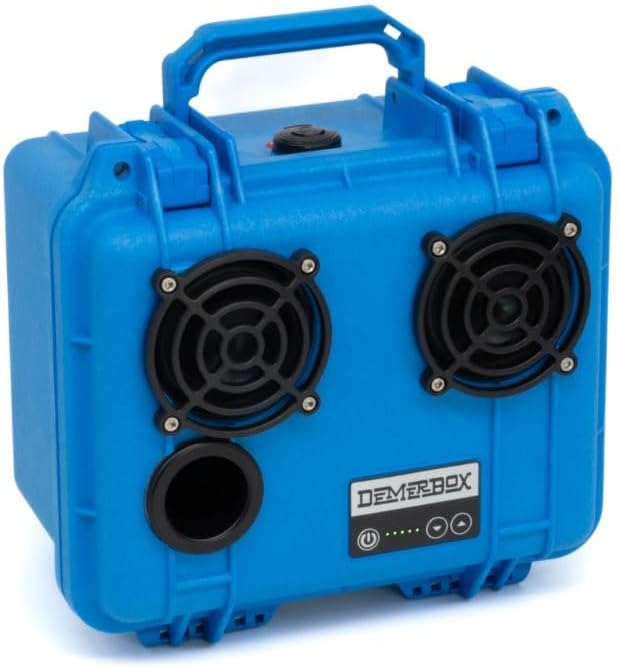 DemerBox Waterproof, Portable, and Rugged Outdoor Bluetooth Speakers Made from a Genuine Pelican Case. 40+ hr Battery Life, Dry Box + USB Charging Sound and Bass - Image 2