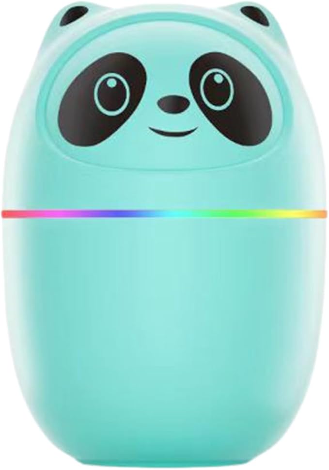 Humidifiers for Bedroom Baby,250ml Easy To Fill and Clean,Quiet Ultrasonic Mini Humidifier with 2 Mist Modes and Color Nightlight,Auto Shut-Off Desk Humidifier for Plants Nursery Home Indoor by Unknown