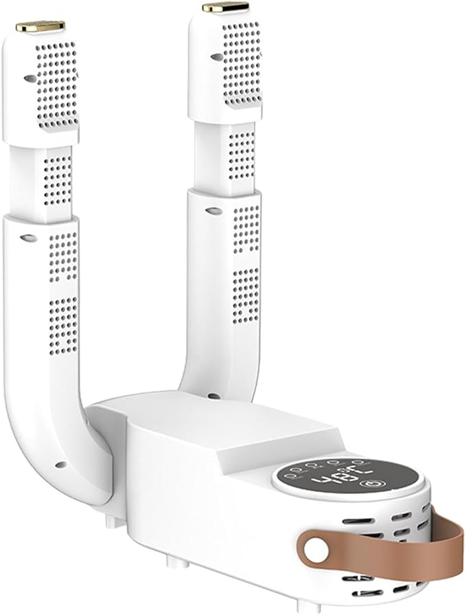 Shoe Dryer - Boot Dryer | Telescopic Shoe Dryer | Portable Boot Dryer | 360° Heat Dissipation Shoes Warmer, Multi Functional Shoe Dryer, Telescopic Stand And LED Display For Boots, Cotton Shoes, Lea by Unknown