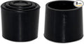 Flyshop 1-1/4", 32 mm, Patio Round Chair Leg Caps, Furniture Table Feet Covers Floor Protectors, Anti-Skid Non-Marking Silicone Legs Tips, 8 Pack, Black by Flyshop