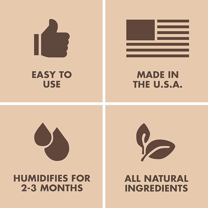 Boveda 75% Two-Way Humidity Control Packs – Size 60 – 12 Pack – Fix Major Moisture Loss/Low RH in Non-Plastic Humidifier – Moisture Absorbers – Individually Wrapped Hydration Packets - Image 8
