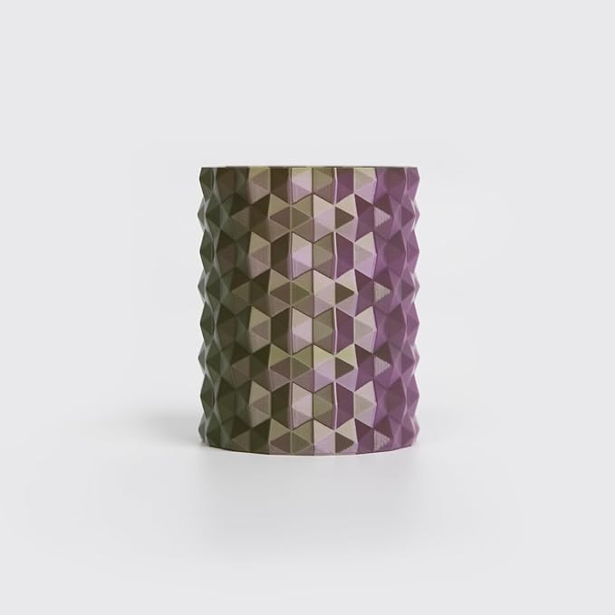 R3D Dual Color Silk PLA Filament, Co-Extrusion 3D Printer Filament 1.75mm, 30-370 mm/s High Speed PLA, Dimensional Accuracy +/- 0.02 mm, 1KG Plastic Spool (Silk Bronze-Purple) - Image 2