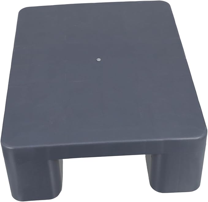 DOITOOL Plastic Pallets for Floor Storage Lightweight Moisture Barrier Pallet Pad Heavy-Duty Support for Supermarkets Warehouses and Basements Grey by DOITOOL