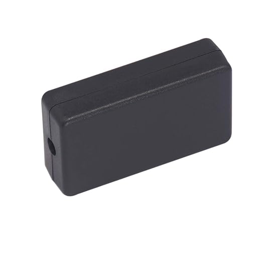 Zulkit 5Pcs Project Boxes ABS Plastic Electrical Project Case Power Junction Box Black 2.36 x 1.42 x 0.67 inch (60 x 36 x 17 mm) - Image 4
