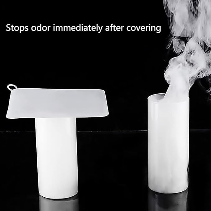 Silicone Tub Stopper Floor Drain Cover, 2 Pieces Sewer Anti-Odor Mat Deodorizing Drain Plugs for Kitchen, Bathroom and Laundry(5x5 inch) - Image 2
