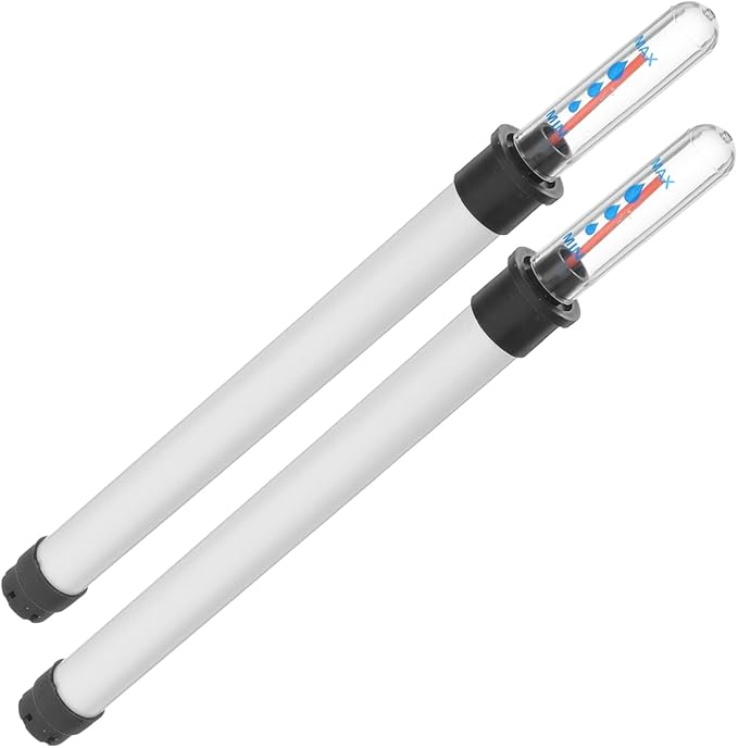 2pcs Water Level Indicator Water Level Gauge Planter Pots for Indoor Plants Gauge Plant Hydrometer Indoor Humidity Meter Flower Pot Moisture Monitor Plastic White Outdoor by DOITOOL