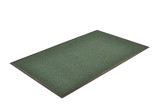 NoTrax 166 Guzzler™ Rubber-Backed Entrance Mat, for Home or Office 4' X 10' Hunter Green - Image 5