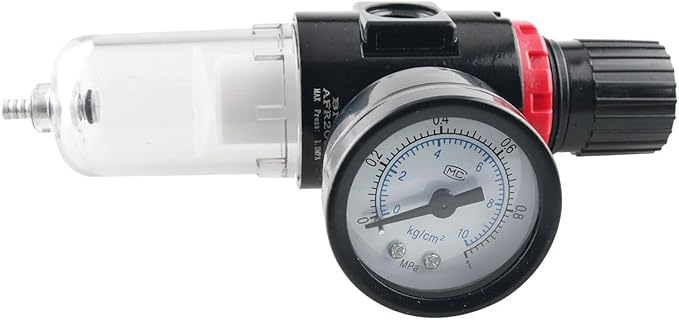 Air Pressure Regulator Mini Inline Filter Oil Water Trap Moisture Airbrush Compressor Air-Compressor Accessories - Image 3