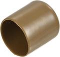 uxcell 20pcs Rubber End Caps 23mm(15/16") ID Vinyl PVC Round Tube Bolt Cap Cover Screw Thread Protectors Light Brown by uxcell