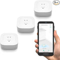 Water Leak Sensor 4 with 105dB Audio Alarm 3-Pack, SMS/Text, Email & Push Notifications, Freeze Warning, LoRa Up to 1/4 Mile Open-Air Range, w/Alexa, IFTTT, Hub Required! by YoLink
