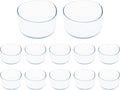 Round Chair Leg Caps,PVC Furniture Feet Covers,TTZEZE Transparent Round Floor Protectors,Clear Table Feet Covers Preventing Plastic Chair Leg Covers Scratches and Noise 60mm/2.36'', 12 by TTZEZE