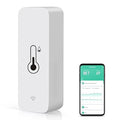 WiFi Temperature Humidity Sensor: Indoor Thermometer Hygrometer with App Alert, Free Data Storage Export, Smart Temperature Humidity Monitor for Home Pet Greenhouse, Compatible with Alexa (1-Pack) by GaoducashforSmartLife