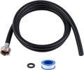 5 Feet Dehumidifier Drain Hose, 3/4 Inch FHT Connection, Brass Interface to Prevent Water Leakage, Hose Replacement Suitable for the Majority of Dehumidifiers by Unknown