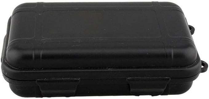 Outdoor Camping Tactical Dry Box Container Shockproof Waterproof Gear Tool Storage Box (Black) - Image 3