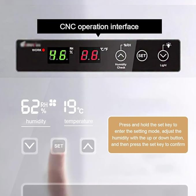 Camera Dehumidification Cabinet, SLR Camera Box, Electronic Equipment and Instrument Storage,70L - Image 4