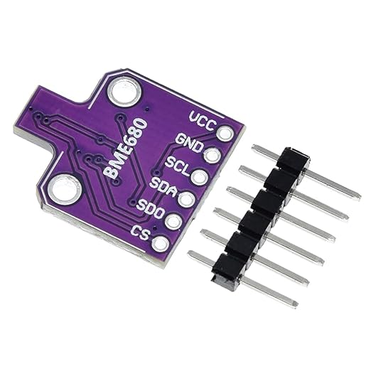 HiLetgo BME680 Digital Temperature Humidity Sensor Module(Temperature/Humidity/Pressure/VOC Gas) 4 in 1 Sensor High Precision Environmental Monitoring Sensor with SPI IIC DC 5V - Image 5