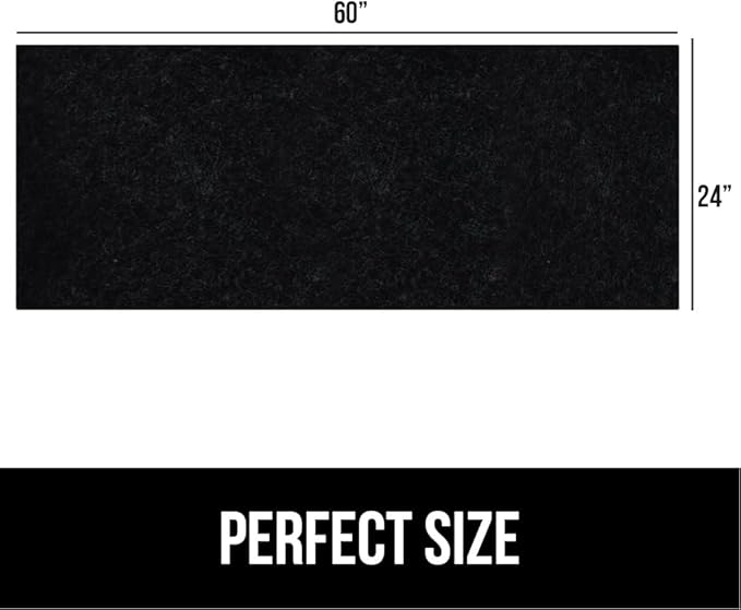 GORILLA GRIP LeakGuard Non-Adhesive Under Sink Mat for Kitchen Cabinet, 24x60, Waterproof Quick Dry Shelf Liner, Durable Absorbent Felt Mats for Bathroom Sinks, Cabinets, Dresser, Easy to Trim, Black - Image 7