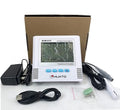 Channel Temperature Humidity Data Logger Recorder LCD Display USB Datalogger Thermometer Hygrometer Meter with 3 Meters Cable Enternal Sensor 4,3000 Points Storage Automatic Record Function by VTSYIQI