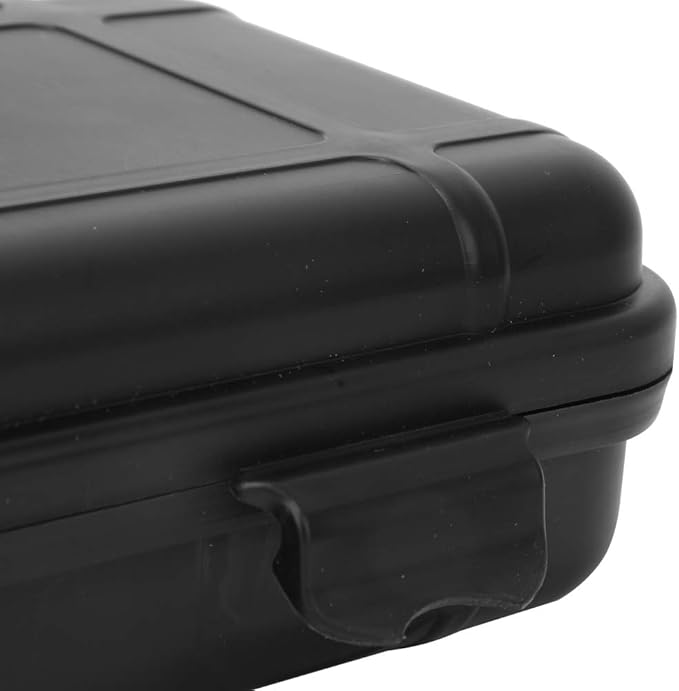 Alomejor Survival case,Shockproof airtight Dry Storage Box for Outdoor Anti Pressure Protection Emergency Kits Storing Electronics Carrying Small Gear - Image 6