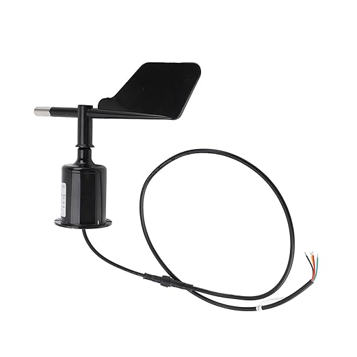 Wind Direction Sensor, 360 Degree Wind Direction Transmitter with Windes Vane, High Accuracy RS485 Output for Meteorological Environmental Monitoring by Unknown