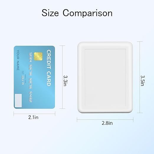 Project Box 8 Pieces Electrical Box Small Junction Box ABS Plastic Enclosure Power Electronic Case White 3.5" x 2.8" x 1.1"(90 x 70 x 28mm) - Image 8