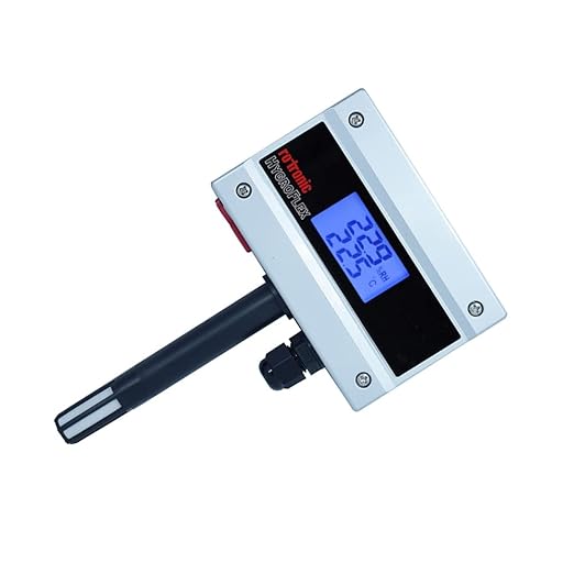 Rotronic Temperature and Humidity Transmitter curometer Wall Mount with Display (Range: -20 to 50 °C & Humidity: 100% RH) for HVAC & BMS,Clean Rooms | Model: HYGROFLEX HF132(WB1XD1XX) - Image 3