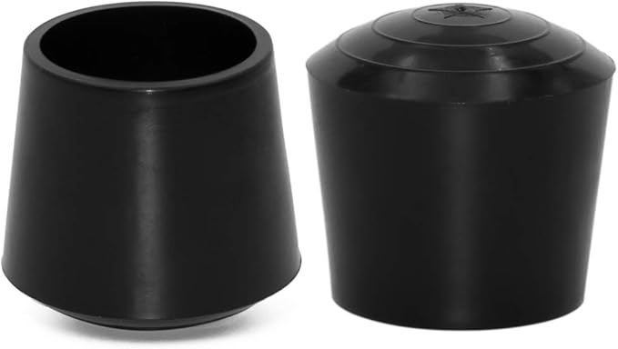 Flyshop 1-1/4", 32 mm Chair Leg Caps Furniture Table Covers Floor Protectors Non-Scratch Odourless Synthetic Rubber Leg Tips Round 8 Pack - Image 4