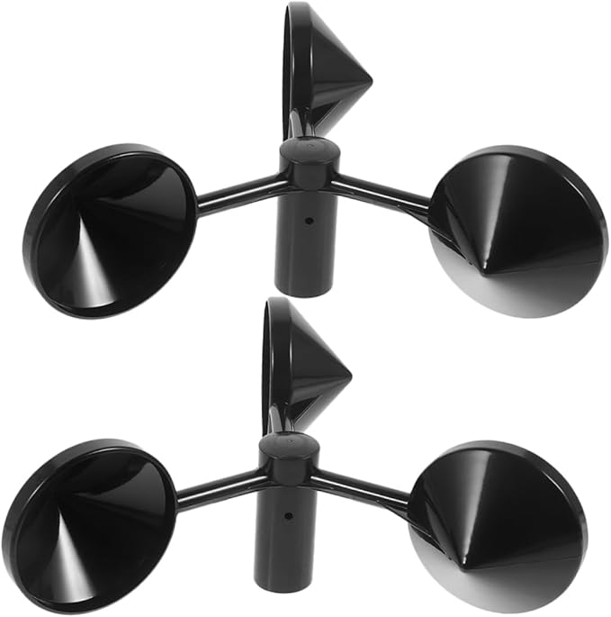 Sosoport 8pcs Outdoor Wind Speed Anemometer Cup Wind Speed Gauges Professional Measurement Tool - Image 4