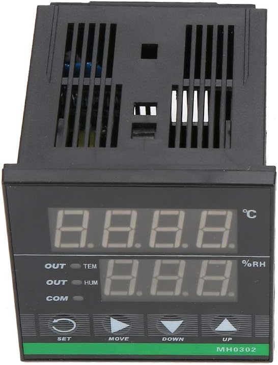 Digital Temperature and Humidity Controller, Digital Temperature and Humidity Controller MH0302 Panel Mounted with, Temperature Controllers - Image 2