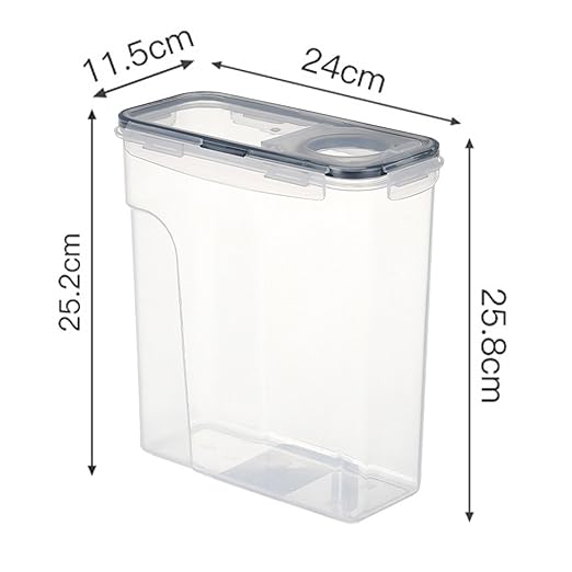 3D Printer Filament Dryer Box Food Storage Container Waterproof Dustproof Storage Box Sealed Tank for 1kg Filament and Pla Filament Kitchen, Black no Holder, as described - Image 4